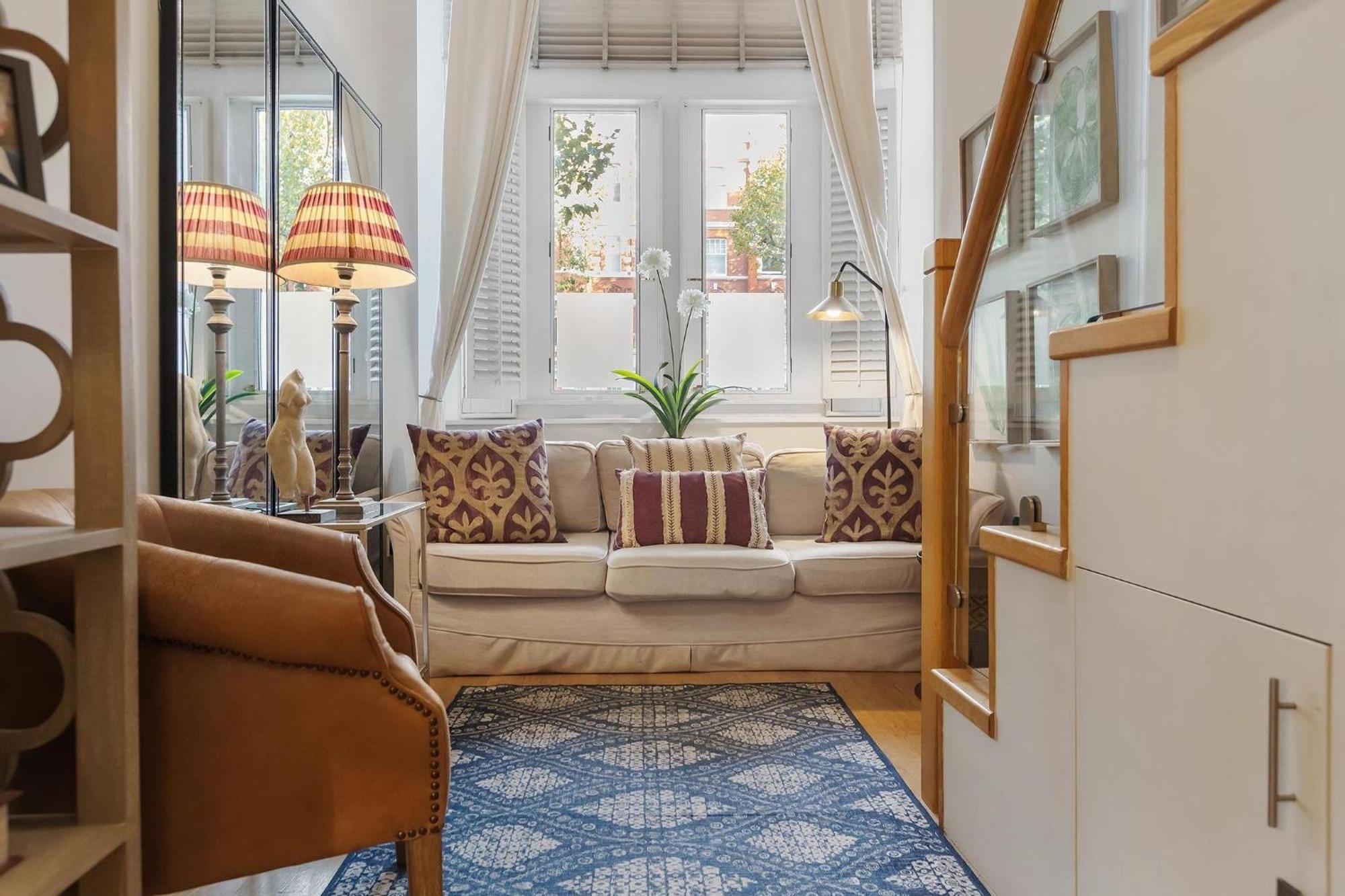 Stylish Studio In Kensington London Eksteriør billede